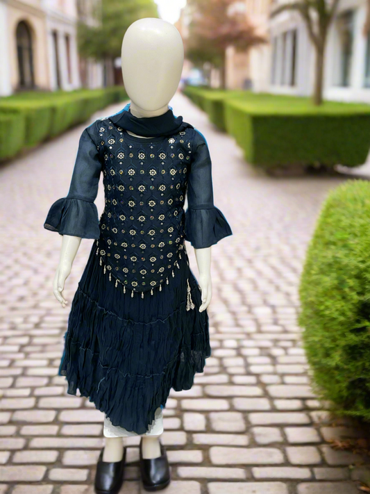 Girls 3 Piece with Skirt